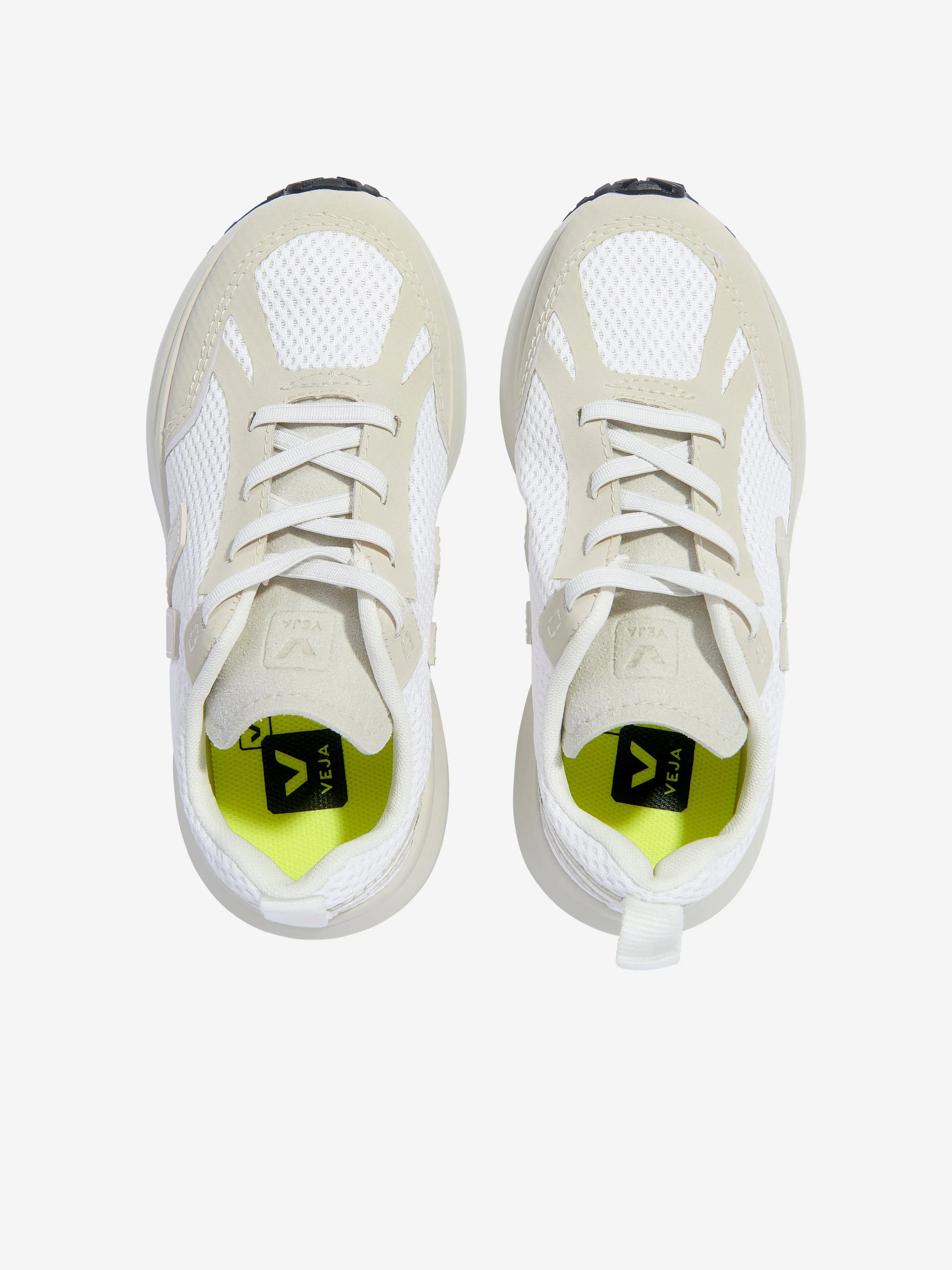 Veja Girls Canary Light Trainers in Weiß