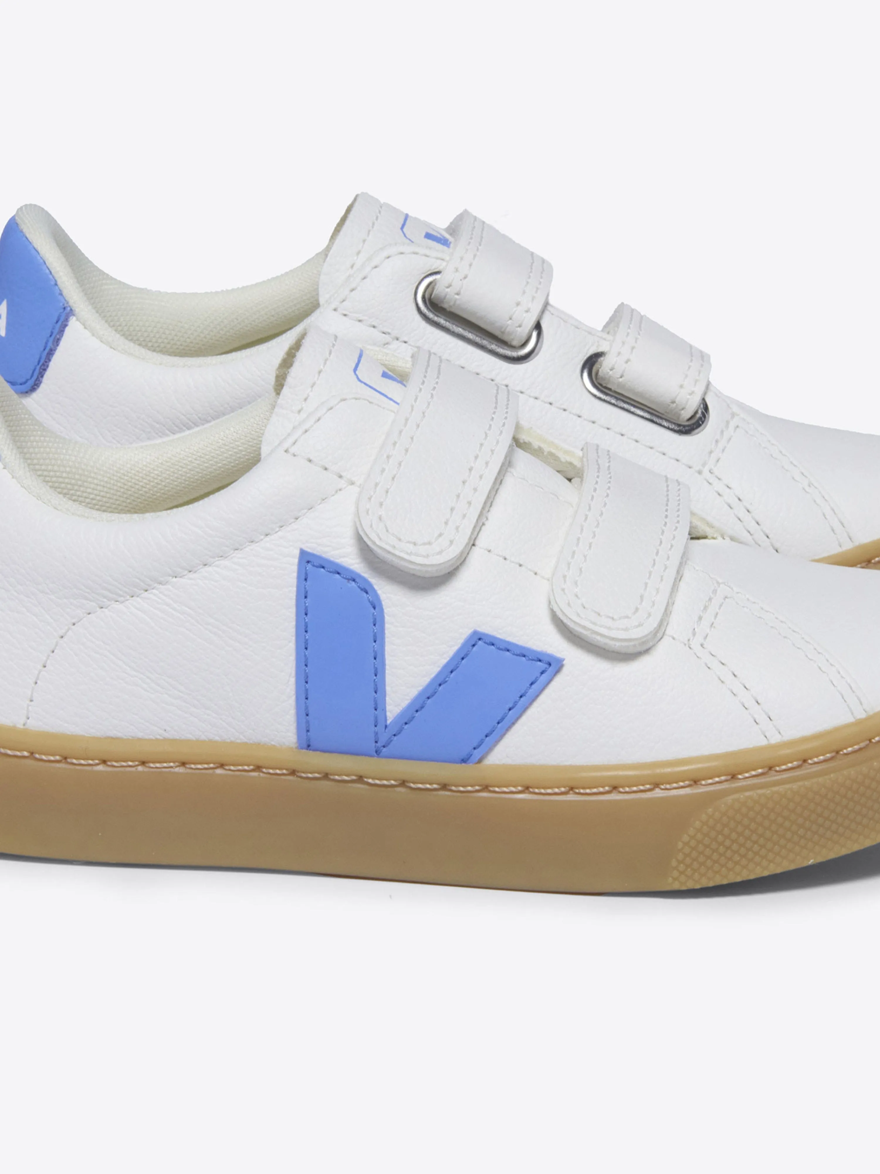 Veja Kids Esplar ChromeFree Leder-Sneaker in Weiß