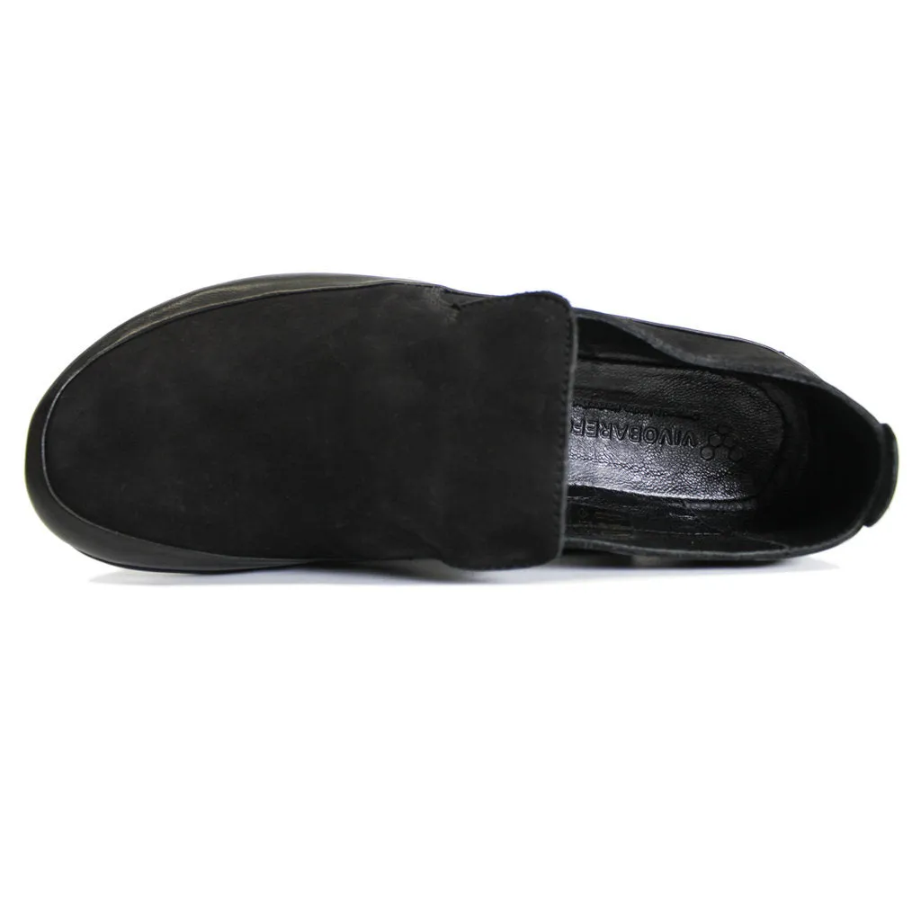 Vivobarefoot Opanka Leder Damen Schlupfschuhe