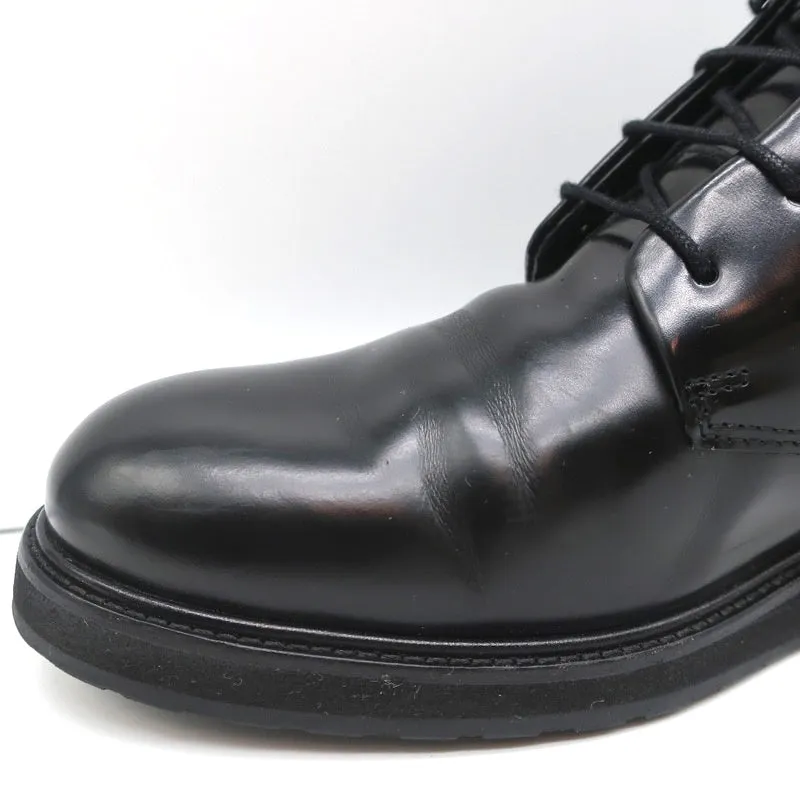 WANT Les Essentiels Derby Stiefel Menara Schwarz Leder Größe 41 Keilabsatz Knöchelstiefel