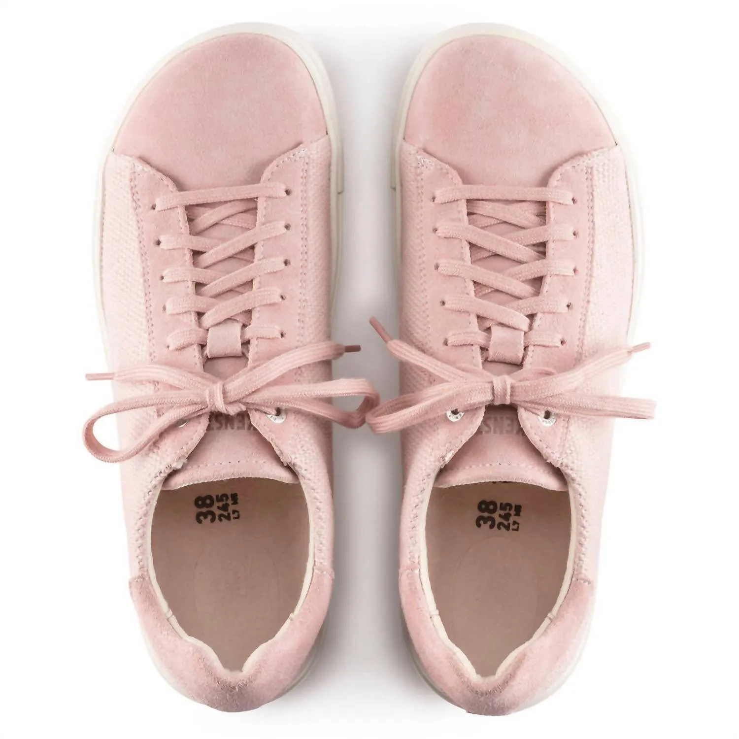 Damens Bend Low Sneaker - Schmal in Zartrosa