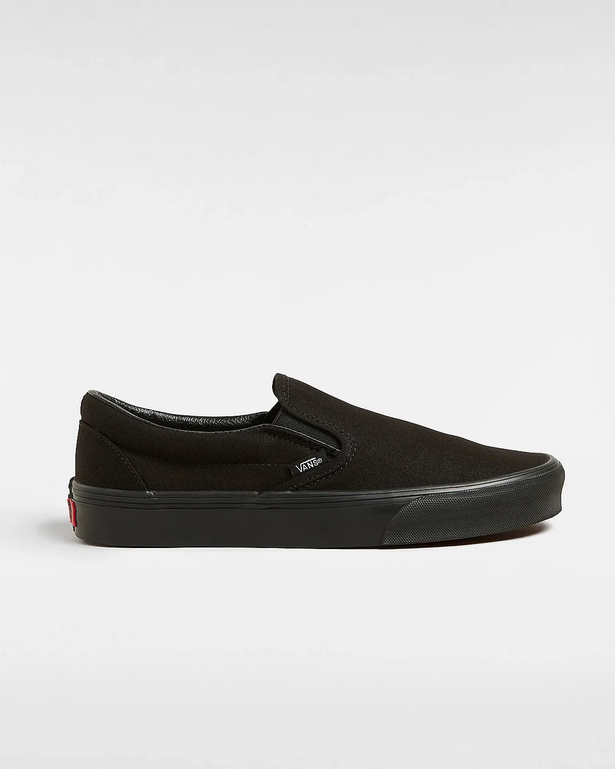 Klassische Damen-Slip-On-Schuhe in Schwarz & Schwarz