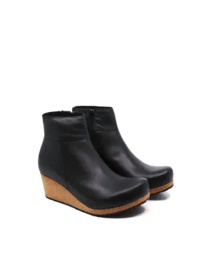 Damens Papillio Ebba Stiefel in Schwarz Schmal