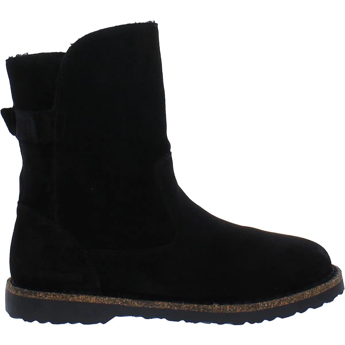 Damen Wildleder Shearling Knöchelstiefel