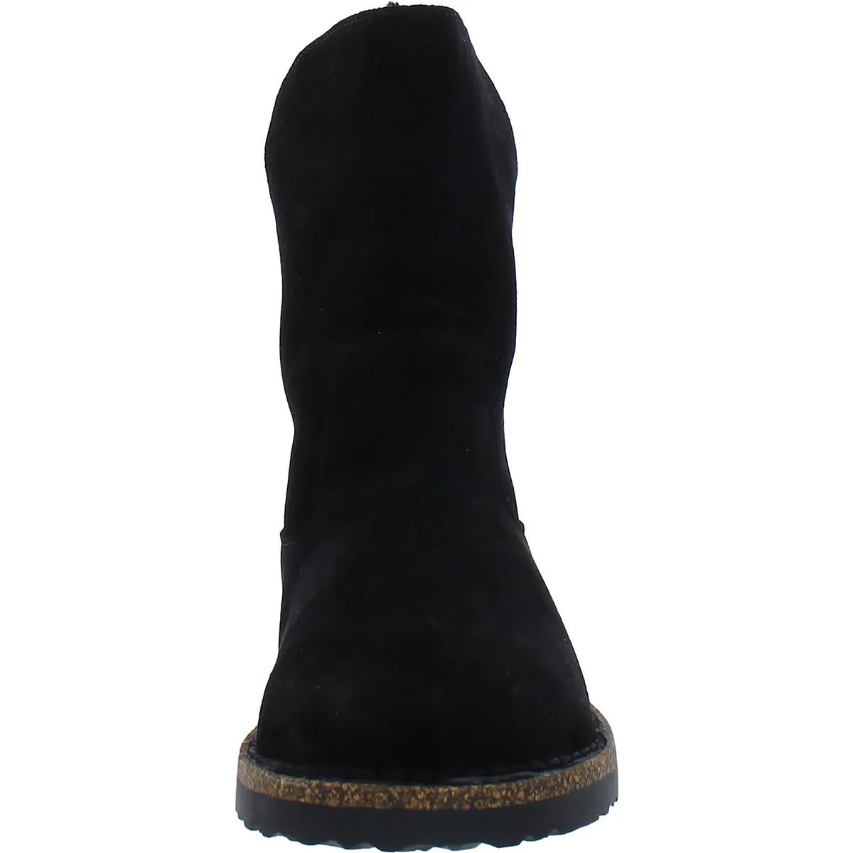 Damen Wildleder Shearling Knöchelstiefel