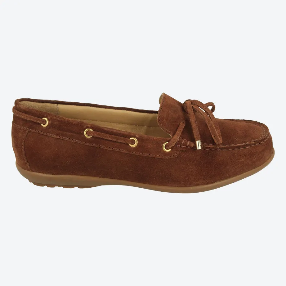 Damen Schuhe mit DB-Schleife in weiter Passform