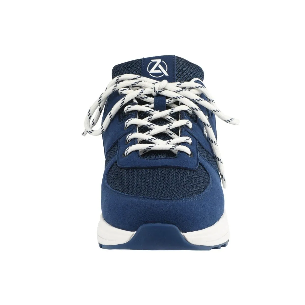 Zeba Herren Royal Navy/Weiß Slip On