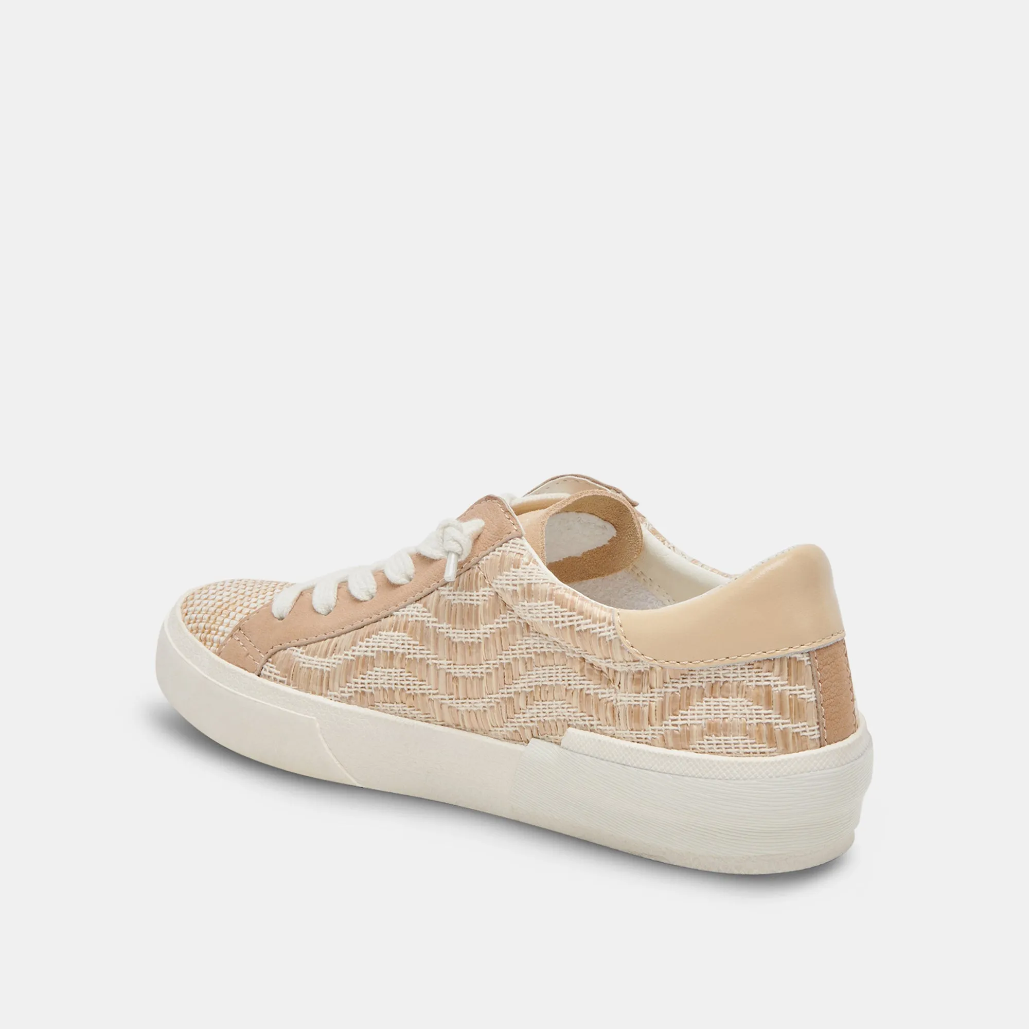 ZINA SNEAKERS WEIZEN RAFFIA