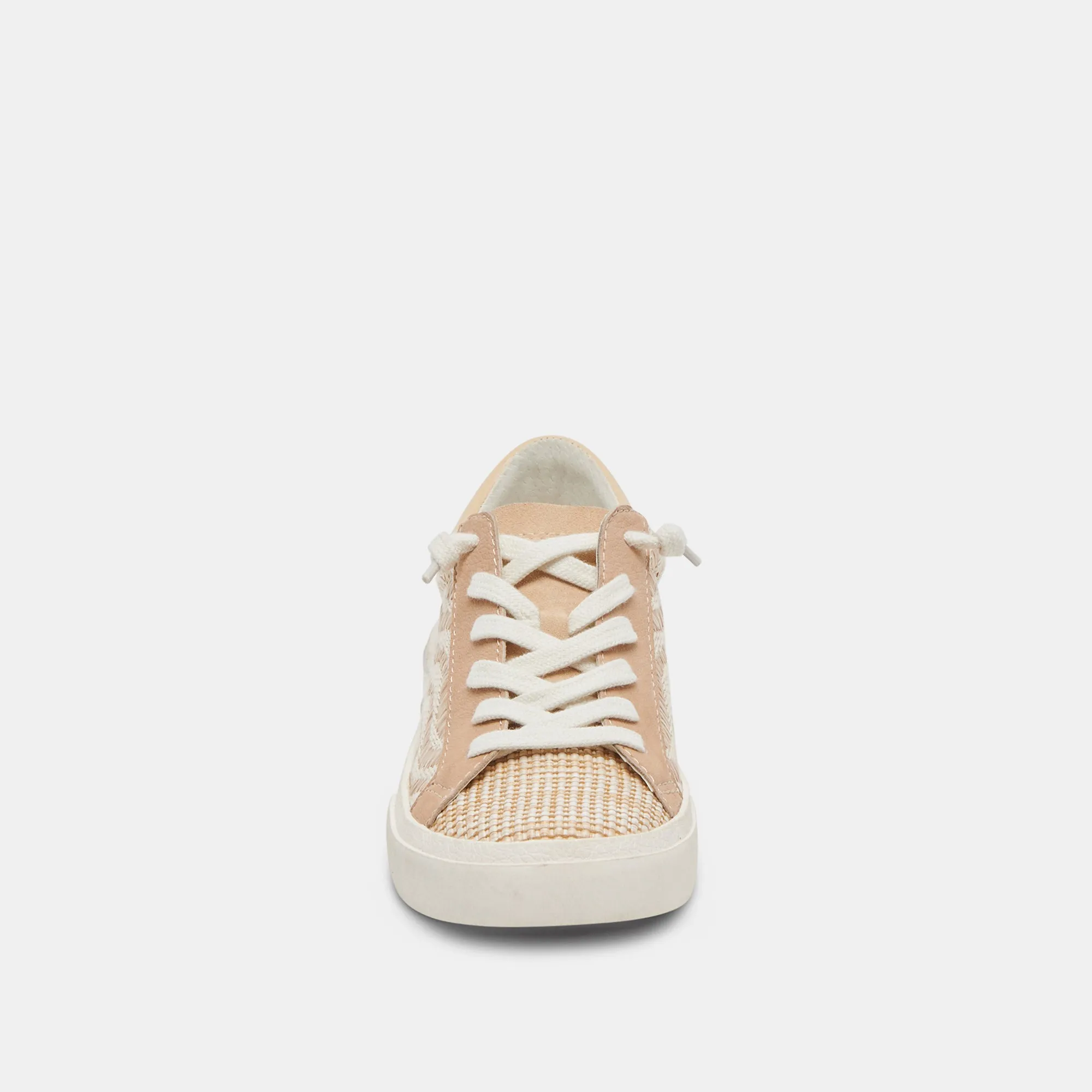 ZINA SNEAKERS WEIZEN RAFFIA