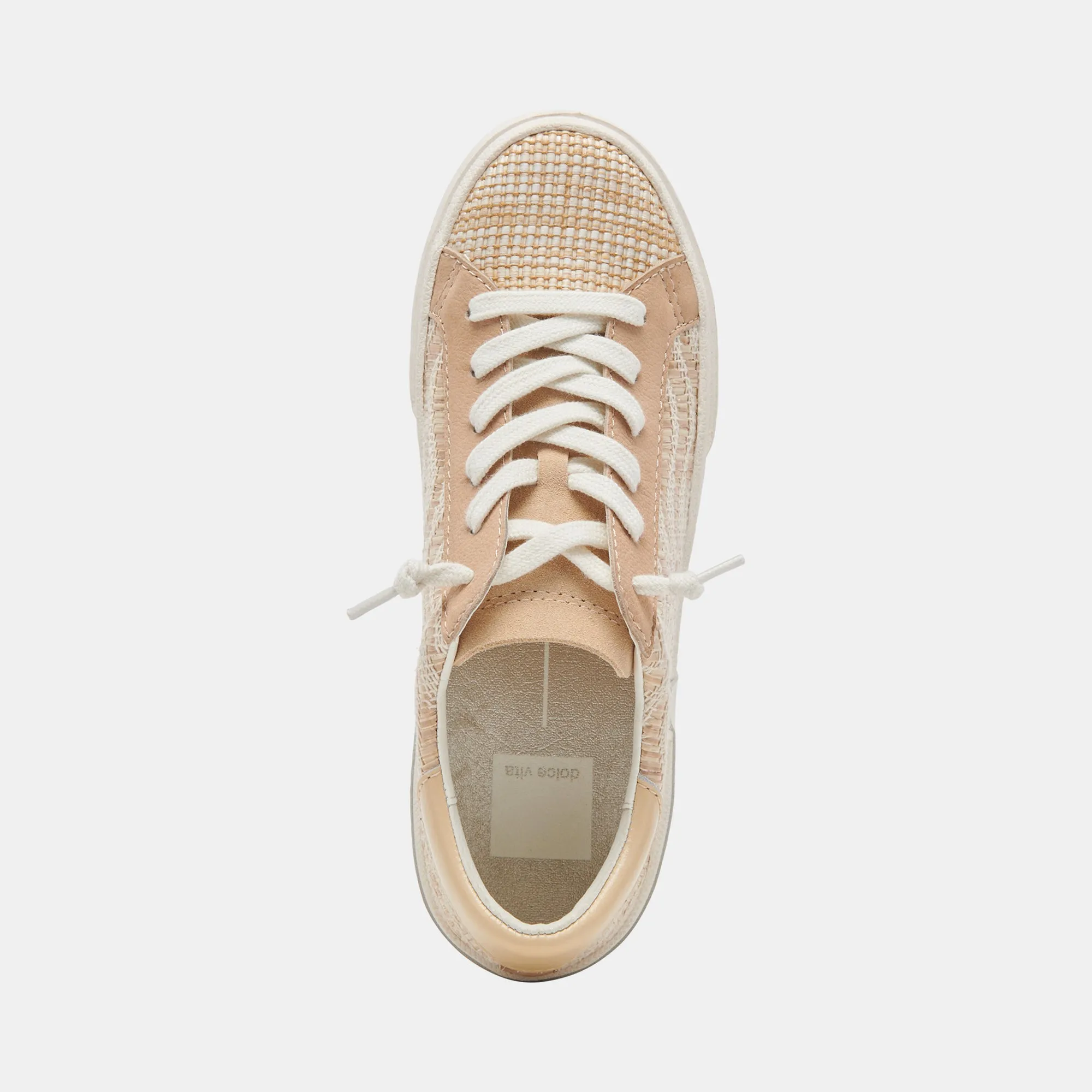 ZINA SNEAKERS WEIZEN RAFFIA