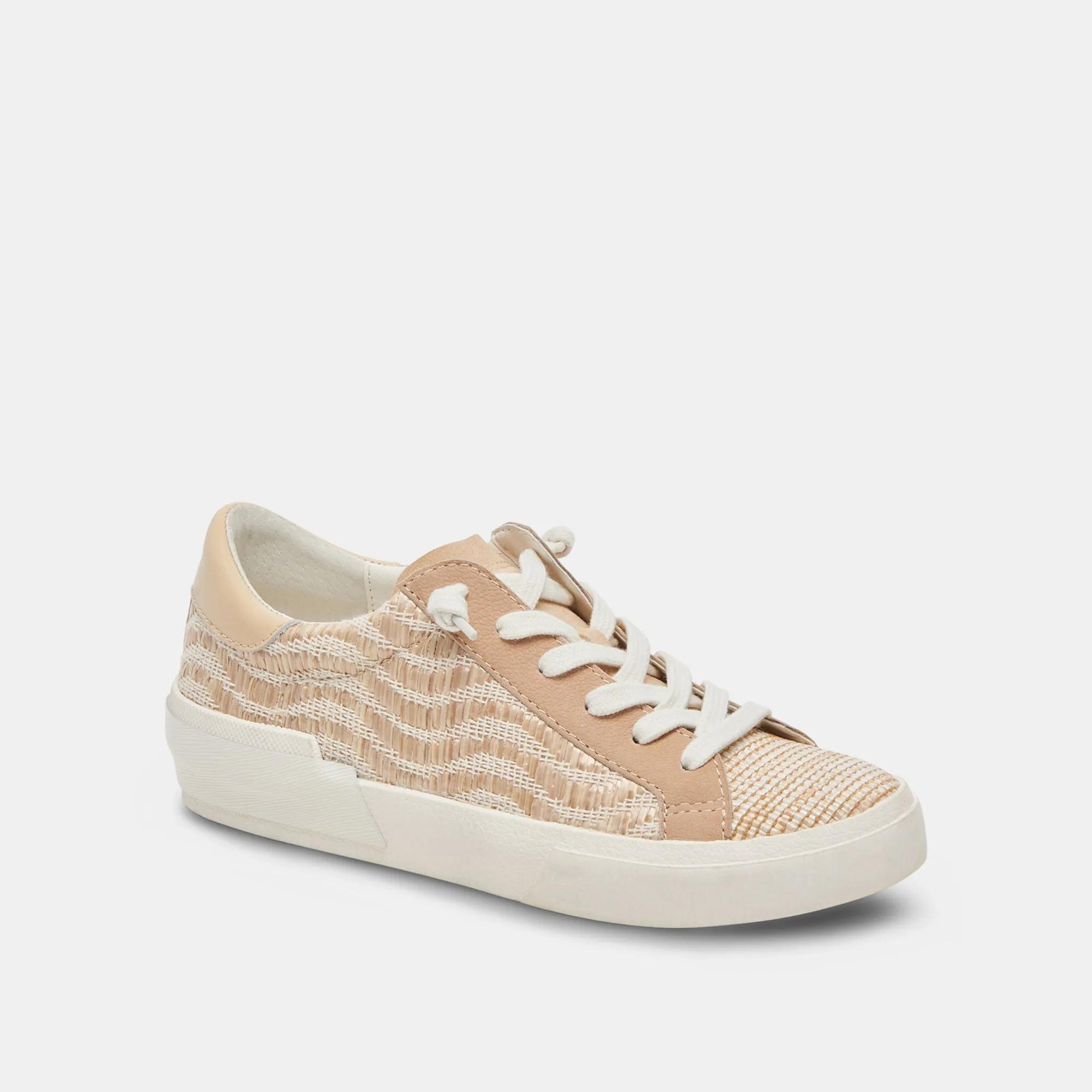 ZINA SNEAKERS WEIZEN RAFFIA